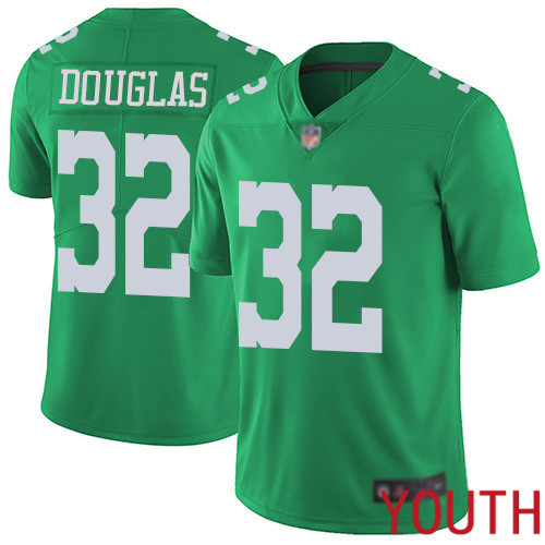 Youth Philadelphia Eagles #32 Rasul Douglas Limited Green Rush Vapor Untouchable NFL Jersey Football->youth nfl jersey->Youth Jersey